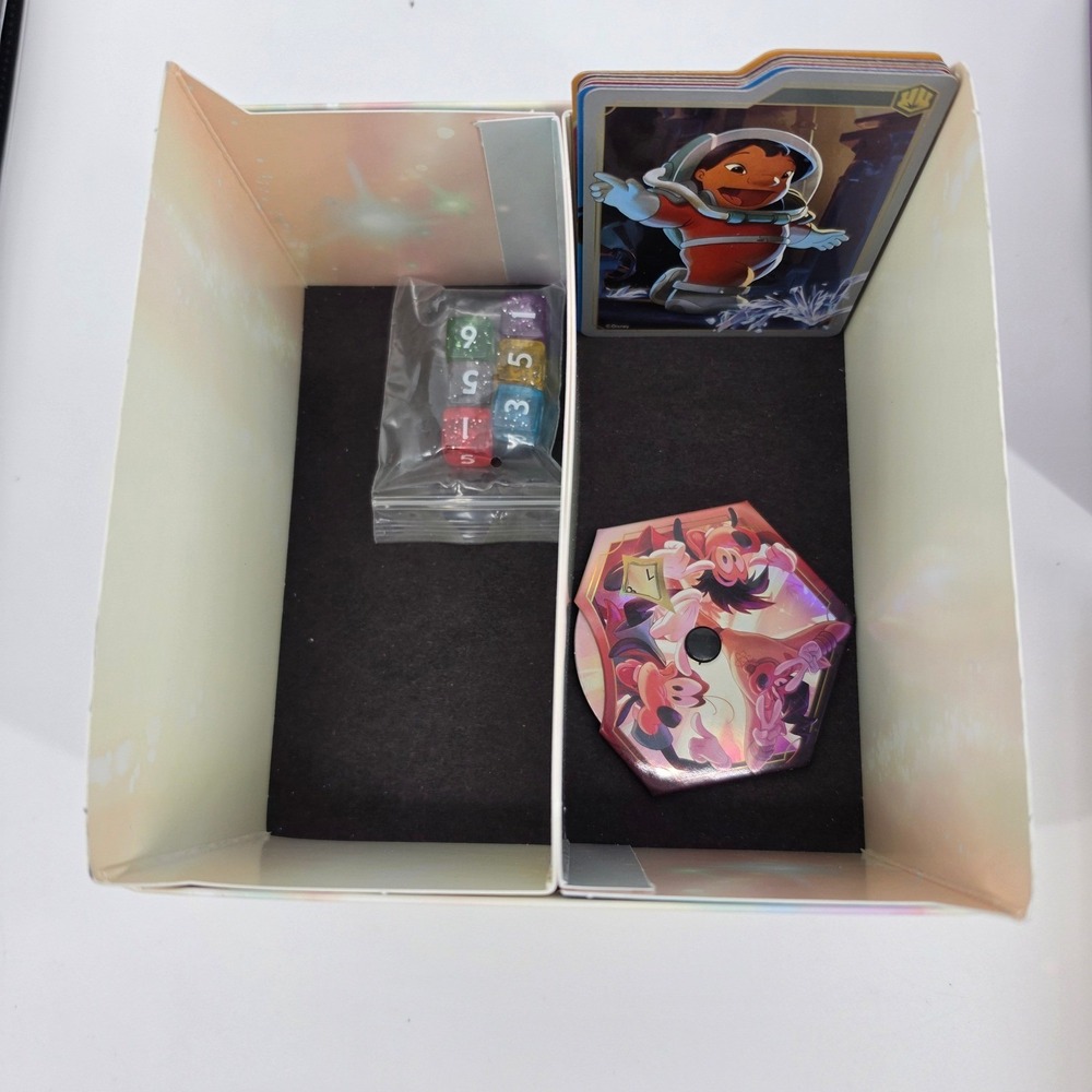 Disney Lorcana Into the Inklands Starter Decks Portfolios & Trove Box Bundle - Picture 3 of 7